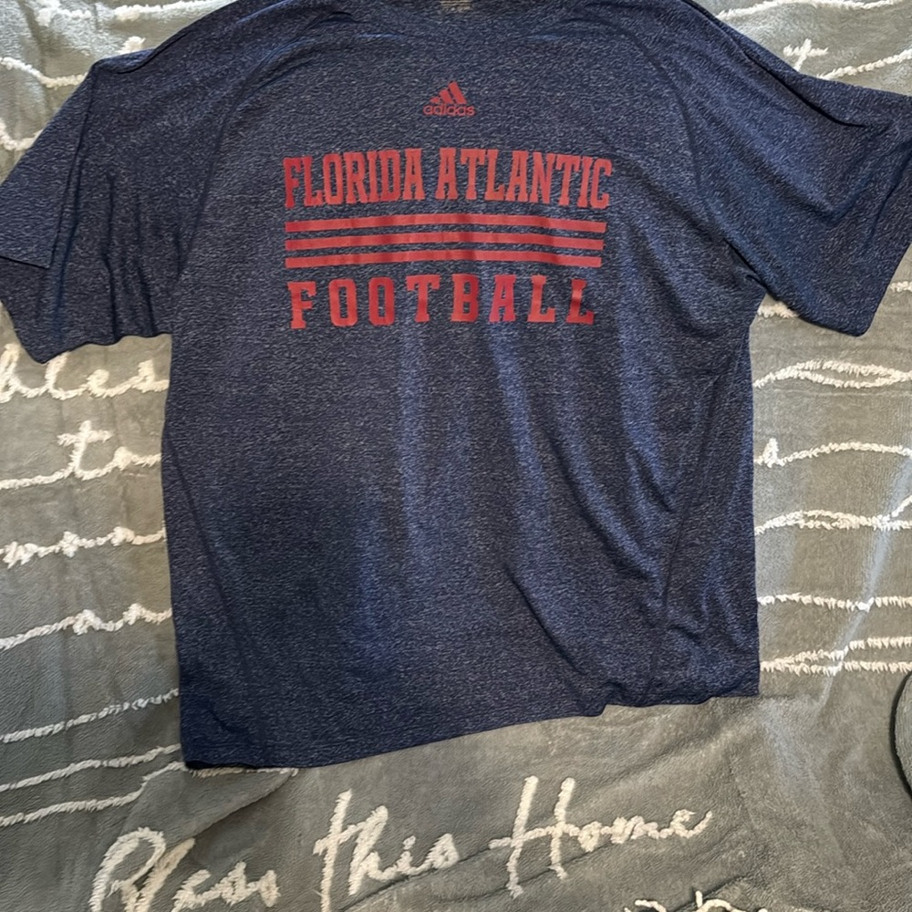 This is a Florida Atlantic football T-shirt.
